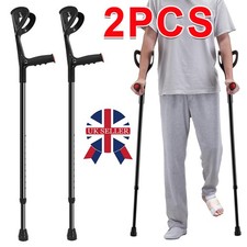 Black Crutches for Adults Men