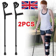 Black Crutches for Adults Men