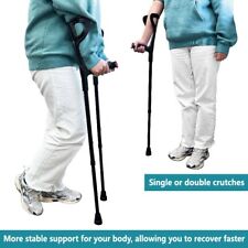 Black Crutches for Adults Men